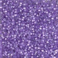 Miyuki delica Beads 11/0 - Silk inside dyed lilac ab DB-1868